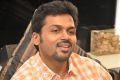 Actor Karthi Interview Stills about Biriyani Movie