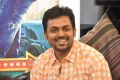 Actor Karthi Interview Stills about Biriyani Movie