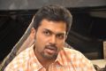 Actor Karthi Sivakumar Interview Stills about Biriyani Movie