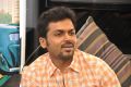 Actor Karthi Interview Stills about Biriyani Movie