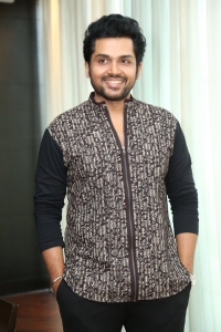 Japan Movie Actor Karthi Interview Photos