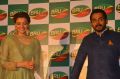 Karthi Sivakumar & Kajal Aggarwal at a Promotional Event for Bru