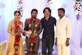 SJ Suryah @ Karthik Satna Titus Wedding Reception Stills