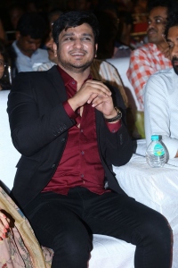 Actor Nikhil Siddharth @ Karthikeya 2 100 Crore Celebrations Kurnool Photos