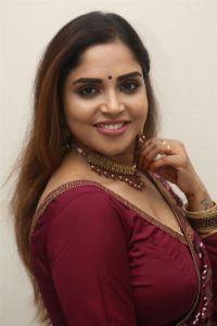 Actress Karunya Chowdary Pics @ Erracheera Movie Glimpse Release