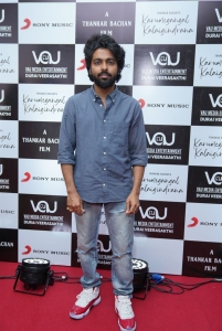 GV Prakash @ Karumegangal Kalaigindrana Audio Launch Stills