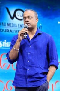 Gautham Vasudev Menon @ Karumegangal Kalaigindrana Audio Launch Stills