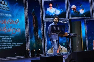 GV Prakash @ Karumegangal Kalaigindrana Audio Launch Stills