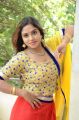 Actress Karunya Chowdary Photos in Yellow Red Salwar Kameez