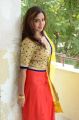 Actress Karunya Chowdary Photos in Yellow Red Salwar Kameez