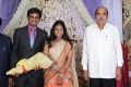 D.Ramanaidu at Kasi Viswanadham Son Phani Babu - Snigdha Wedding Reception