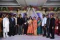 Chiranjeevi, VV Vinayak at Kasi Viswanadham Son Wedding Reception Stills