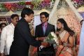 Chiranjeevi at Kasi Viswanadham Son Wedding Reception Stills