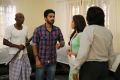 Rajendran, Sachin Mani, Nandita in Kathiruppor Pattiyal Movie Stills