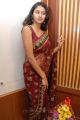 Telugu Actress Kousalya Hot Pics in Red Transparent Saree