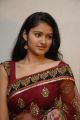ute Actress Kausalya Hot Photos in Red Transparent Saree