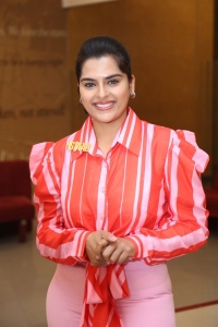 Actress Kavya Kalyanram New Stills @ Ustaad Trailer Launch