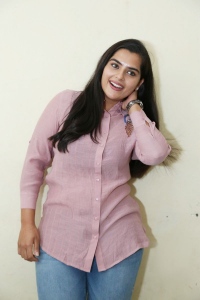 Actress Kavya Kalyanram Pics @ Masooda Press Meet