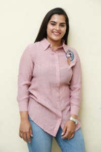 Actress Kavya Kalyanram Pics @ Masooda Press Meet