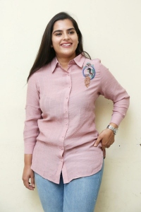 Actress Kavya Kalyanram Pics @ Masooda Movie Press Meet