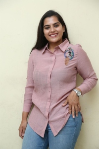 Actress Kavya Kalyanram Pics @ Masooda Press Meet