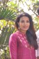Telugu Actress Kavya Shetty Latest Photos in Pink Churidar Dress