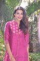 Telugu Actress Kavya Shetty Photos in Pink Churidar Dress