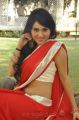 Actress Kavya Singh Hot Spicy Red Saree Photos
