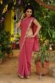Actress Kavya Singh Stills in Pink Georgette Saree