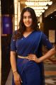 Actress Kavya Thapar Blue Saree Photos @ Market Raja Audio Launch