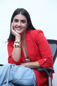 Double Ismart Actress Kavya Thapar Interview Images