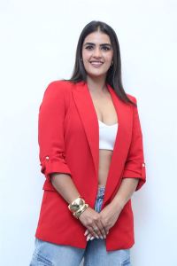 Double Ismart Actress Kavya Thapar Interview Images