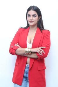 Actress Kavya Thapar Images @ Double Ismart Interview