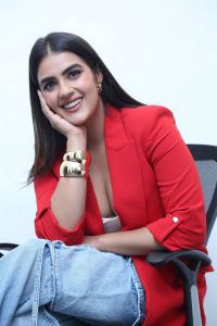 Double Ismart Actress Kavya Thapar Interview Images