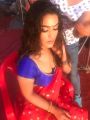 Actress Kavya Thapar in Hot Red Half Saree Photos