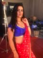 Actress Kavya Thapar in Hot Red Half Saree Photos