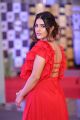 Actress Kavya Thapar Stills in Red Dress @ Mirchi Music Awards South 2018