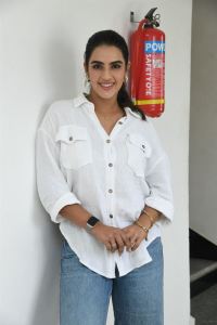 Kavya Thapar Latest Images @ Viswam Success Celebrations