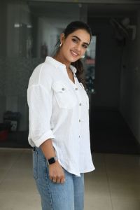 Actress Kavya Thapar Images @ Viswam Success Celebrations