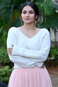 Actress Kayadu Lohar Photos @ Puli Movie Press Meet