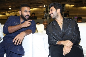 Tharun Bhascker, Vijay Deverakonda @ Keedaa Cola Pre-Release Event Stills