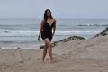 Tamil Actress Keerthi Chawla New Hot Stills in Black Swimsuit