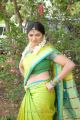 Telugu Actress Keerthi Naidu Hot Saree Stills
