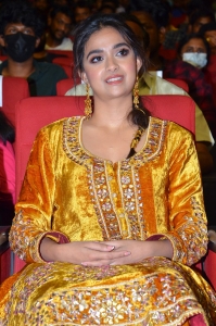Actress Keerthi Suresh New Pics @ Adavallu Meeku Joharlu Pre-Release