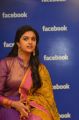Actress Keerthi Suresh Cute Smile HD Pics @ Facebook Office