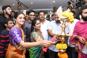 Actress Keerthy Suresh @ CMR Shopping Mall Mahbubnagar Launch Photos