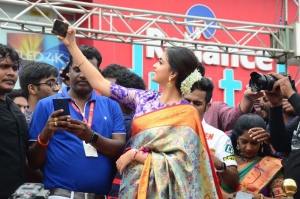 Actress Keerthy Suresh @ CMR Shopping Mall Launch at Mahbubnagar