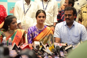 Actress Keerthy Suresh Launches CMR Shopping Mall at Mahbubnagar Photos