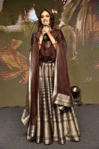 Actress Keerthy Suresh Stills @ Dasara MOvie Press Meet