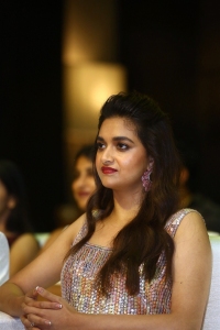 Actress Keerthy Suresh Pics @ Gandhari Video Song Launch